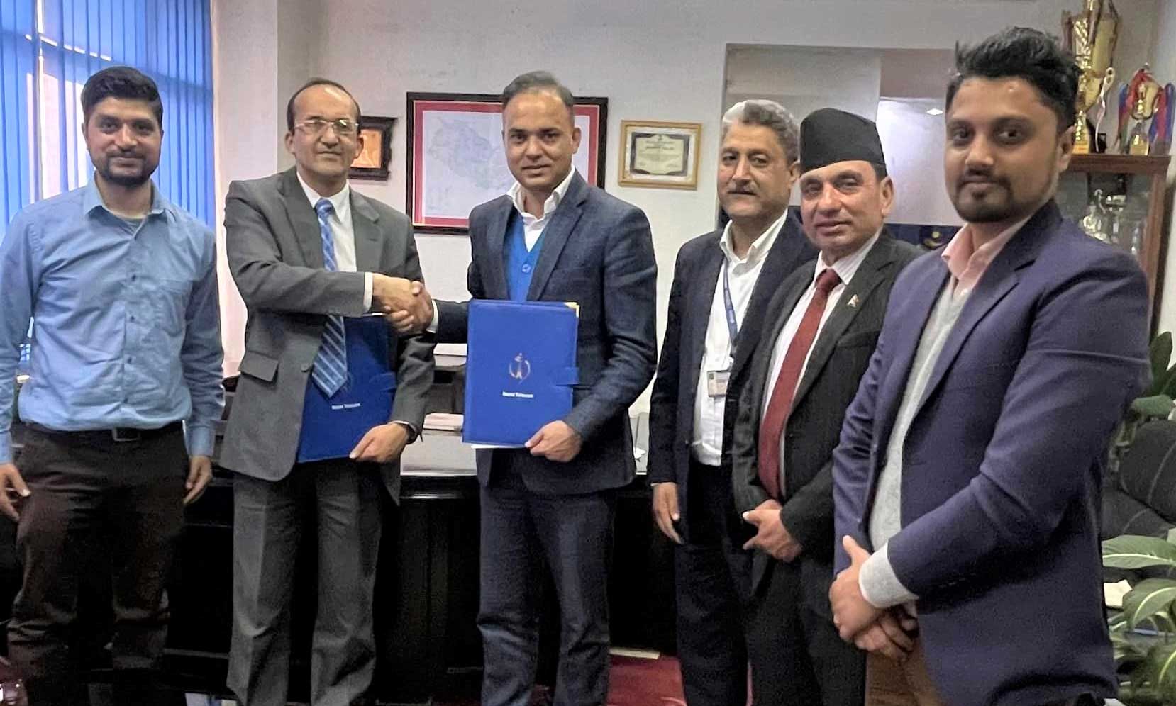 Contract Agreement between Nepal Telecom and ChesCo for the Services to Support the Project Management